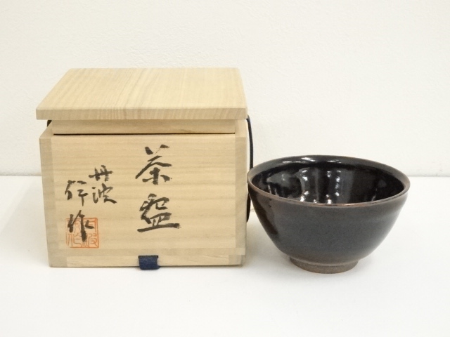 JAPANESE TEA CEREMONY / TANBA WARE TEA BOWL CHAWAN / 